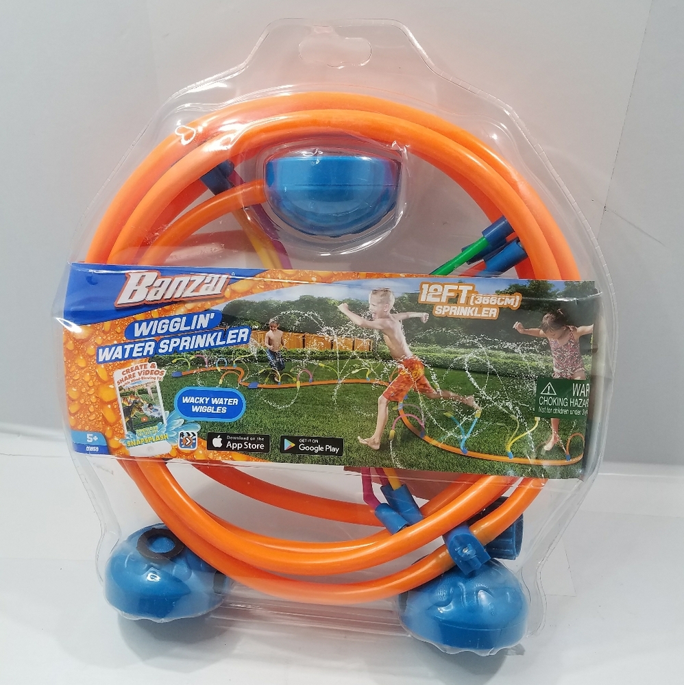 BANZAI WIGGLIN WATER SPRINKLER 12FT